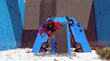 汽车能穿过洒水车的水柱吗？3D模拟全程，没想到阻力成推力！