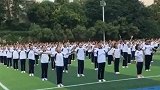 高一新生的课间操这么美
