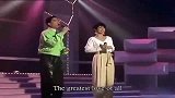 两位顶级歌手，陈百强和叶倩文合唱，郎才女貌！