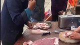 大爷吃生肉，涨见识了