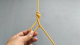 安全牢固版货运吊扣打法，捆绑绳结越拉越紧