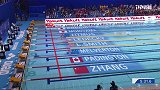 泛太平洋游泳赛女子800自 莱德基破赛会纪录夺冠