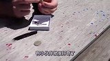 世界上最迷你的枪，比硬币还要小，开枪一瞬间太震撼了！
