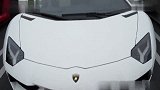 豪车齐聚 白版兰博基尼Aventadors晒酷