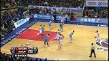 CBA-1314赛季-常规赛-第24轮-周鹏左翼底角24秒压哨三分命中-花絮