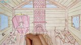 手绘定格动画：打扫破旧的树屋2，清清爽爽好治愈！