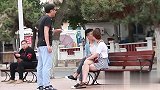 街头用哦，整蛊美女路人