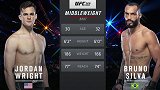 UFC269副赛：乔丹-赖特VS布鲁诺-席尔瓦