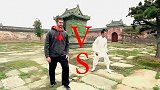 “中国轻功”VS外国跑酷，老外挑战武当大师，场面瞬间失控！
