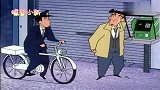 清晨，无家可归的广志冒着大雪，走回了家