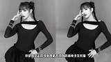 孔雪儿没有刘海后，五官瞬间就精致立体了许多，越来越有女人味了