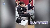 齁甜！吴磊张子枫满脸甜笑说悄悄话，举止亲密引网友直呼：太好嗑