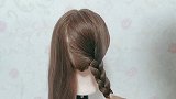 甜美可爱的小公主编发，大人和小孩都适合，编法简单一看就会