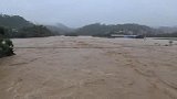 台风“白鹿”来袭 玉林迎来暴雨 多名村民被洪水围困