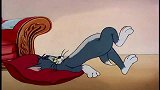 猫和老鼠：汤姆照镜子，却揪着大舌头，直接把自己搞睡着了！