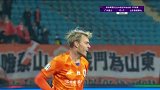 “禁区之王”格德斯4分钟两球 鲁能有惊无险晋级全靠他