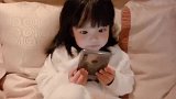 小女孩的模样，真的好乖巧呀