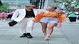 让人羡慕的情侣，太般配了