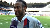 内马尔：很开心重回主场踢球 对手踢得凶悍我们有点害怕
