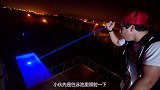 激光可以照到月球上吗？小伙亲手体验，结果简直不可思议！