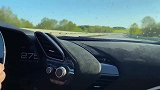 德国无限速公路，测试法拉利488极限速度，减速玻璃果然神奇！