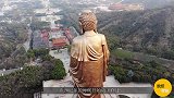 世界最高的佛像，耗资12亿元有70层楼高，消耗108公斤黄金