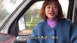 天凉了儿子学校送被子，帮他把被罩缝上，这回儿子睡觉就不冷了