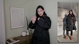 今年超流行过膝羽绒服，40岁女人这样穿，时髦减龄还很有气质