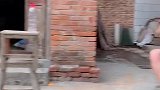 再次失误……又好像是正打歪着