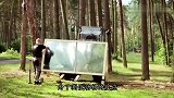 小兔子第一次照镜子，这小模样太可爱了