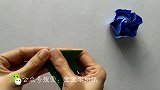 宝宝学折纸：折纸基础篇，详细教你做折纸花简易版，超好上手！