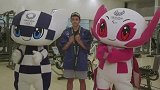 东京奥运残奥吉祥物抵达巴塞罗那 与当地参赛选手地标互动