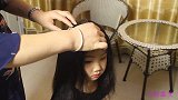 小女孩菠萝辫编发教程，简单易上手，给女儿这样扎干净利索又凉爽