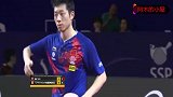乒乓球：神仙球，许昕反手一挑！就是这么霸气