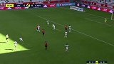 第77分钟里尔球员阿劳若射门 - 打偏