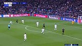 下半场补时第1分钟曼城球员斯特林射门 - 被扑