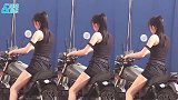 热巴穿背心搭短裤变机车女孩！酷飒帅气大长腿吸睛