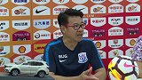 吴金贵：登巴巴合练较晚 身体无碍将战苏宁