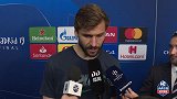 PP体育采访略伦特：0-1开局让我们很被动 虽败犹荣来年再战