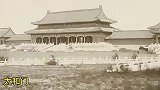 1901年清朝皇宫实况，杂草丛生，失去皇家气派