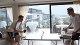 德国队学习国乒精神 训练间隙乒乓球暖身水平好的炸