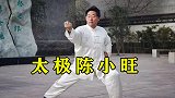 太极大师陈小旺秀功夫，一招一式咔咔响，不知道什么原理！