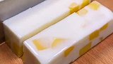 用白凉粉给儿子做的芒果果冻，比其他类型的果冻都好吃