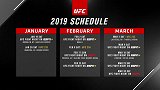 UFC-18年-UFC2019年上半年赛程出炉 谁将领衔UFC233开年大戏？-花絮