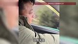 “一年只见两次”！爸爸离别时儿子不舍哭泣，爸爸强装镇定，车刚启动秒掉眼泪