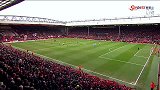 英超-1415赛季-联赛-第27轮-利物浦VS曼城双方球员入场 安菲尔德再次响起你永远不会独行的歌曲-花絮