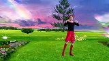 情歌广场舞《蝴蝶绕着花儿飞》歌曲甜蜜、舞蹈优美、简单好看