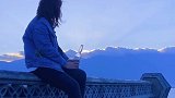 看夕阳的正确姿势。#向往的民宿