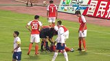 手球嫌疑！永昌左路杀入禁区 勉强铲射击中艾志波右臂