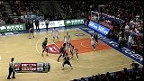 CBA-1314赛季-季后赛-半决赛-第3场：罗汉琛掩护后踩线大号两分命中-花絮